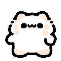 Cat Punch Sticker by MYAOWL