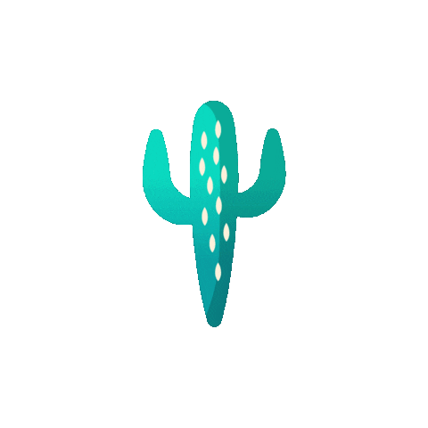 Mexico Cactus Sticker