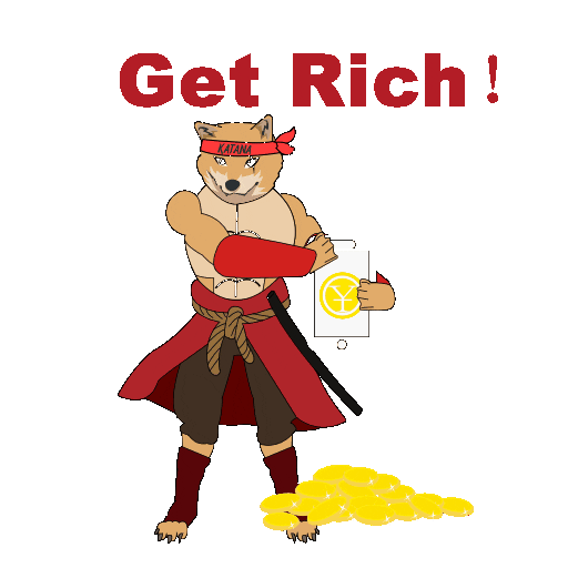 katanainu Sticker