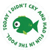 Sticker Fish Sticker by Swimmattix Swim School