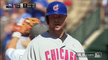 chicago cubs hello GIF by MLB