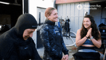 Happy Discussion GIF by Monterey Bay Aquarium