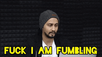 Fumble Wtf GIF by Digital Pratik