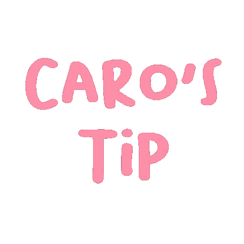 Tips Sticker by Caroline's Choice