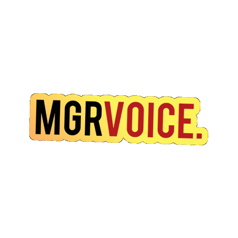 MGRVoice Sticker