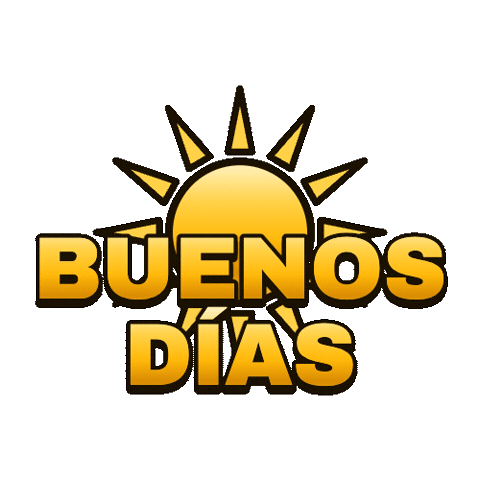 Good Morning Gold Sticker by Grupo Oro
