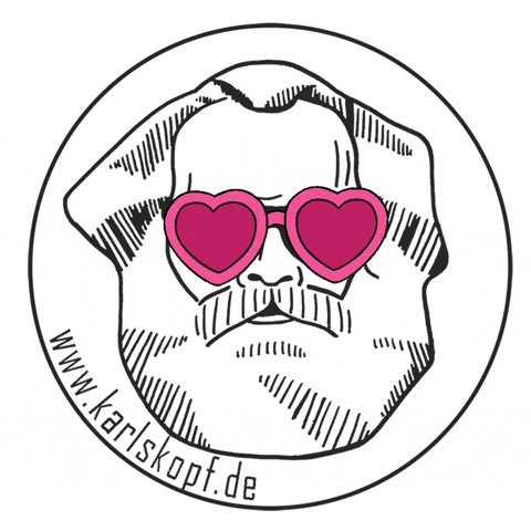 karlskopf label GIF