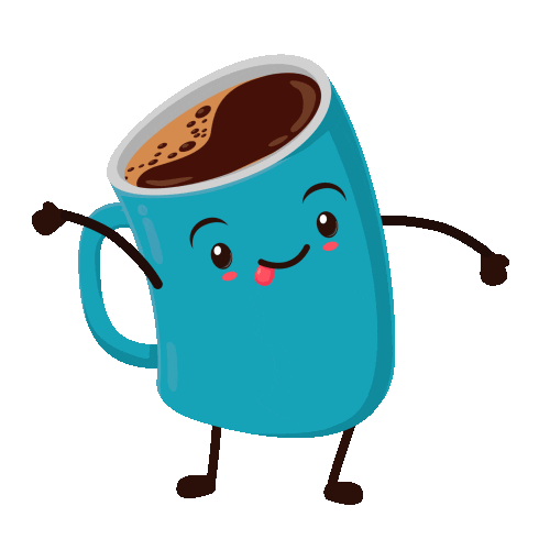 Cute Coffee Cup Sticker - Cute Coffee Cup - Discover & Share GIFs