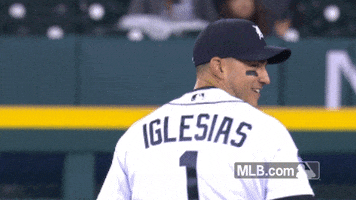 detroit tigers smile GIF by MLB