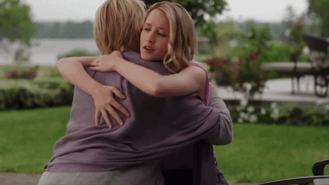 Best Friends Hug GIF by Hallmark Channel - Find & Share on GIPHY