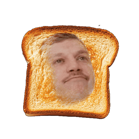 Hungry Sticker by Golden Toast
