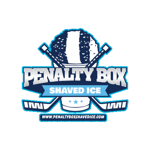 Penalty Box Shaved Ice Sticker