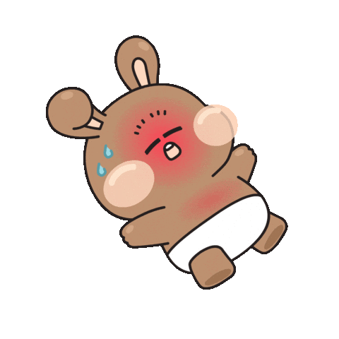 Summer Rabbit Sticker by antomignon