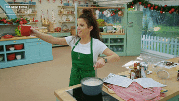 Party Cheers GIF by The Great British Bake Off