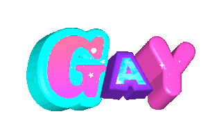 Text Gay Sticker