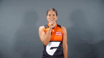 Quiet Please Footy GIF by GIANTS