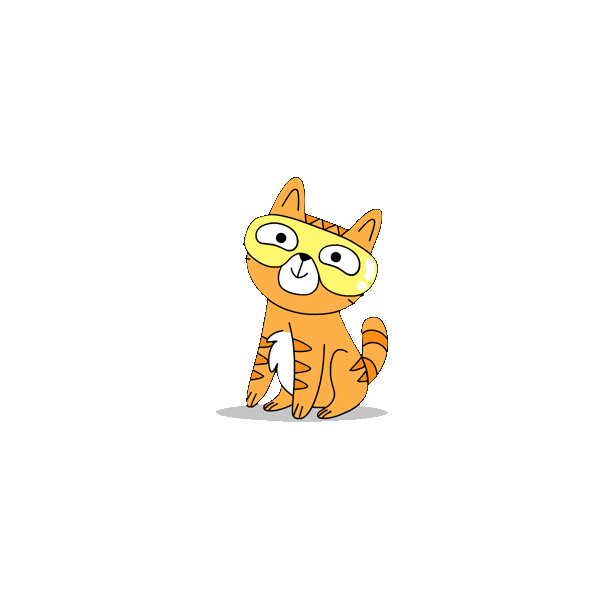 Cat Sticker By Youtube Kids For Ios Android Giphy