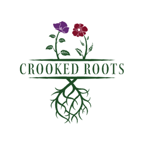 Party Flowers Sticker by Crooked Roots Design