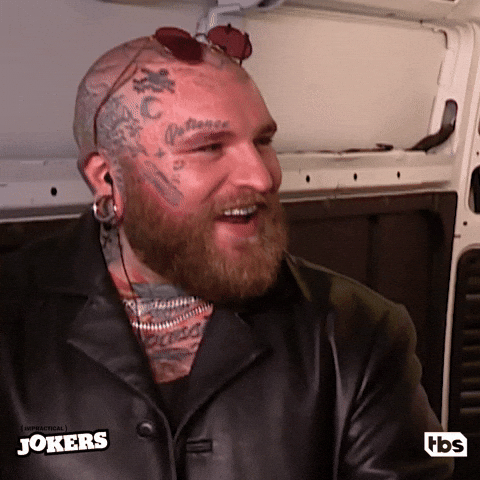 GIF by TBS Impractical Jokers