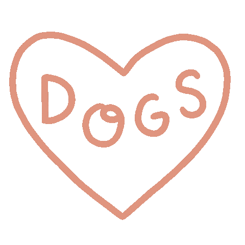 Love Dogs Sticker by Kaila Elders