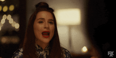 angry aya cash GIF by You're The Worst 