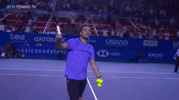 turn it up crowd GIF by Tennis TV