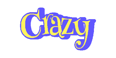 Crazy Sticker