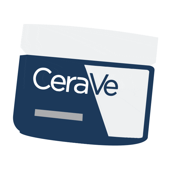 Skincare Slugging Sticker by cerave