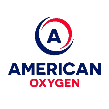 American Oxygen Sticker