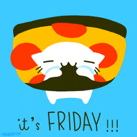 Its Friday Cat GIF by Animation Domination High-Def