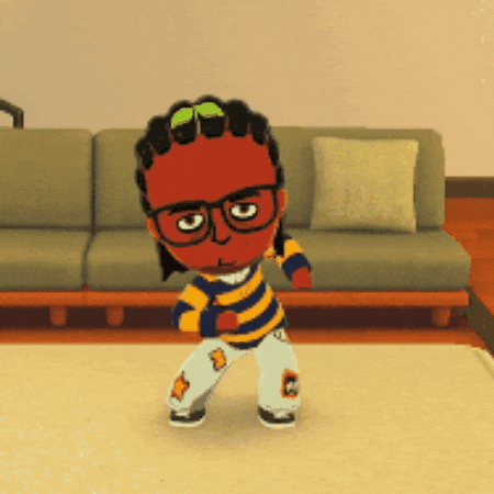 Tomodachi Life Dancing GIF