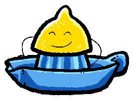 Vegan Lemon Sticker