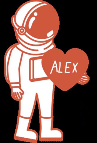 Heart Love GIF by Alex The Astronaut