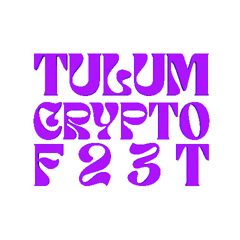 Tulum Crypto Fest Sticker