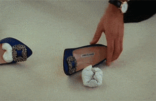 sex and the city shoes GIF