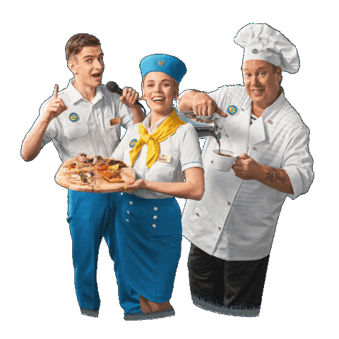 Tervetuloakylään Sticker by Eckerö Line