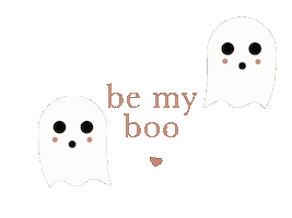 Boo Sticker