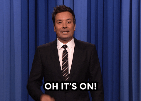 Lets Fight GIF by The Tonight Show Starring Jimmy Fallon - Find & Share on GIPHY