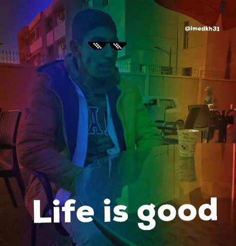 Life Is Good GIF