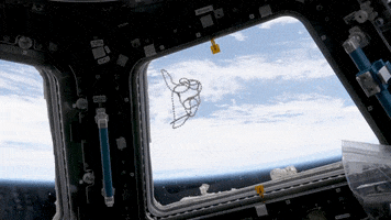 International Space Station Dogtags GIF by European Space Agency - ESA