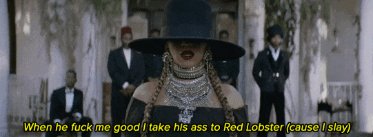 red lobster beyonce GIF