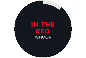 Know Yourself In The Red Sticker by WHOOP
