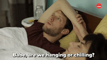 Couple Chilling GIF by BuzzFeed