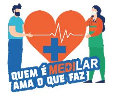 Amor Sticker by Medilar Gestão em Saúde