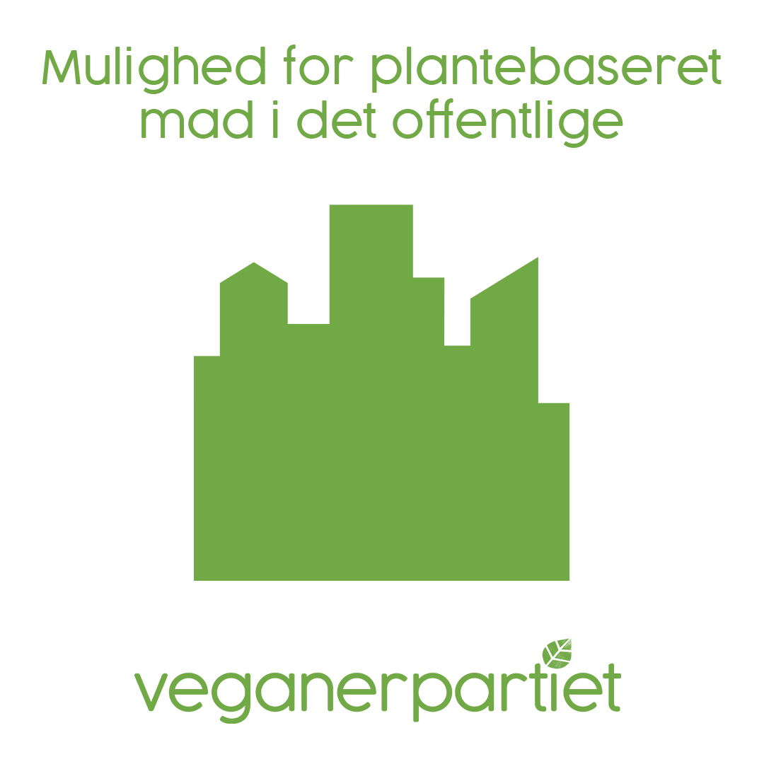 Sticker by Veganerpartiet - Vegan Party of Denmark