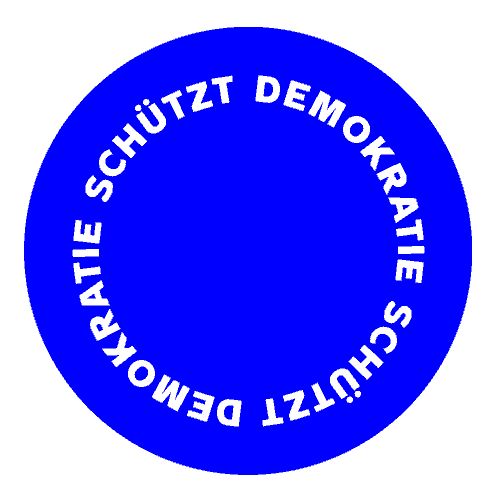 Konrad Adenauer Democracy Sticker by houseofyas_de