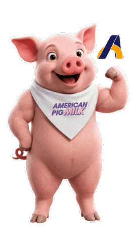 Pig Milk Sticker by American Nutrients