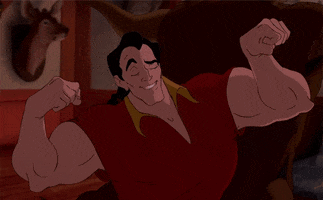 beauty and the beast man GIF