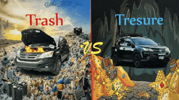 Toyota Rav4 Honda Crv GIF