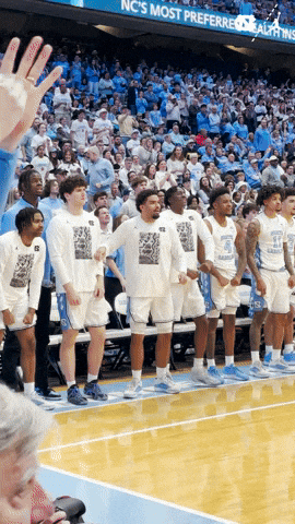 Lets Go Celebration GIF by UNC Tar Heels